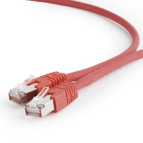 PATCH CORD S/FTP GEMBIRD Cat6a, LSZH, cupru, 3 m, rosu, AWG27, dublu ecranat &quot;PP6A-LSZHCU-R-3M&quot; (include TV 0.18lei)