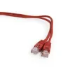 PATCH CORD UTP GEMBIRD Cat5e, cupru-aluminiu, 0.25 m, rosu, AWG26, &quot;PP12-0.25M/R&quot; (include TV 0.06 lei)