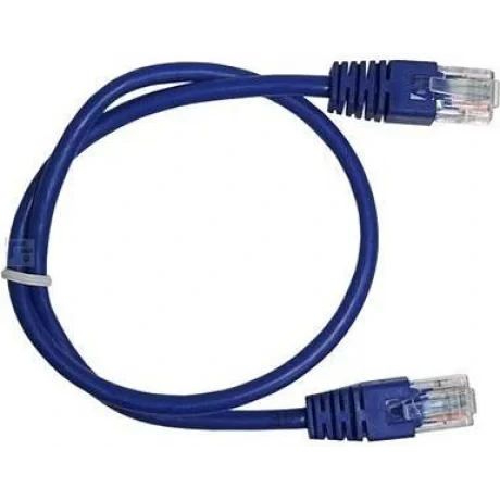 PATCH CORD UTP GEMBIRD Cat5e, cupru-aluminiu, 1 m, albastru, AWG26, &quot;PP12-1M/B&quot; (include TV 0.06 lei)