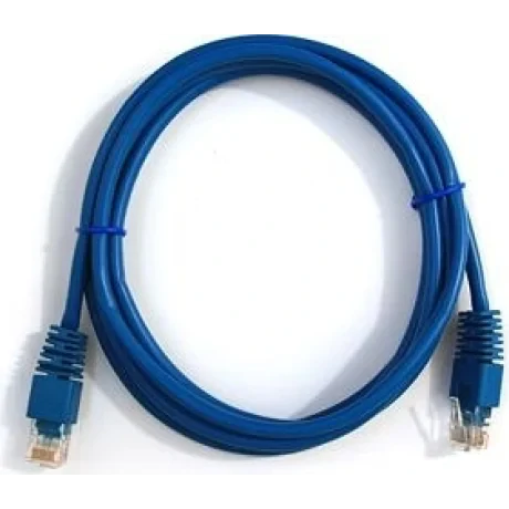 PATCH CORD UTP GEMBIRD Cat5e, cupru-aluminiu, 1 m, albastru, AWG26, &quot;PP12-1M/B&quot; (include TV 0.06 lei)