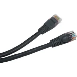 PATCH CORD UTP GEMBIRD Cat5e, cupru-aluminiu, 1 m, negru, AWG26, &quot;PP12-1M/BK&quot; (include TV 0.06 lei)