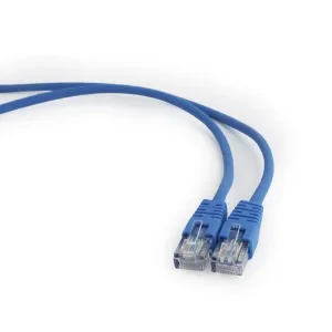 PATCH CORD UTP GEMBIRD Cat5e, cupru-aluminiu, 1.5 m, albastru, AWG26, &quot;PP12-1.5M/B&quot; (include TV  lei)