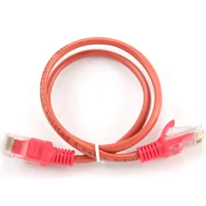 PATCH CORD UTP GEMBIRD Cat5e, cupru-aluminiu, 2 m, rosu, AWG26, &quot;PP12-2M/R&quot; (include TV 0.06 lei)