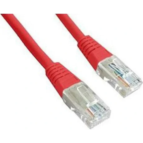 PATCH CORD UTP GEMBIRD Cat5e, cupru-aluminiu, 5 m, rosu, AWG26, &quot;PP12-5M/R&quot; /45505695 (include TV 0.06 lei)