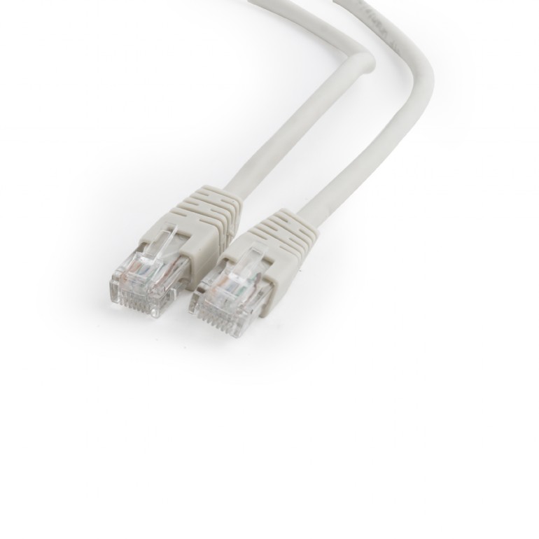 PATCH CORD UTP GEMBIRD Cat6, cupru-aluminiu, 0.25 m, gri, AWG26, "PP6U-0.25M" (include TV 0.06 lei) thumb