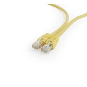 PATCH CORD UTP GEMBIRD Cat6, cupru-aluminiu, 1 m, galben, AWG26, &quot;PP6U-1M/Y&quot; (include TV 0.06 lei)