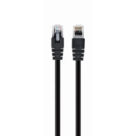 PATCH CORD UTP GEMBIRD Cat6, cupru-aluminiu, 1 m, negru, AWG26, &quot;PP6U-1M/BK&quot; (include TV 0.18lei)