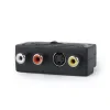 PLACA de captura GEMBIRD (Videograbber), intrare: RCA x 3 (audio/video), S-Video, adaptor Scart, la iesire USB 3.0, transfer inregistrari de pe case video pe PC (analog la digital), &quot;UVG-002&quot;