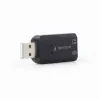 PLACA de SUNET GEMBIRD, extern, interfata USB 2.0, conectori 3.5 mm jack, "SC-USB2.0-01"