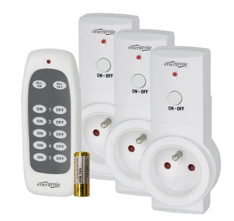 PRIZA inteligenta GEMBIRD, French socket x 1, conectare prin French socket (T), 16 A, fara protectie, alb, "EG-SSWS3F-01" (include TV 0.8lei)
