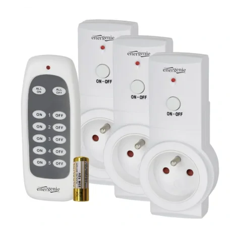 PRIZA inteligenta GEMBIRD, French socket x 1, conectare prin French socket (T), 16 A, fara protectie, alb, "EG-SSWS3F-01" (include TV 0.8lei)