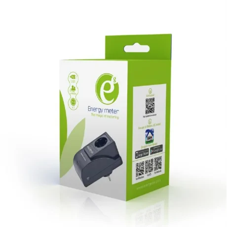 PRIZA inteligenta GEMBIRD, Schuko x 1, conectare prin Schuko (T), 10 A, fara protectie, negru, "EGM-PWM" (include TV 0.8lei)