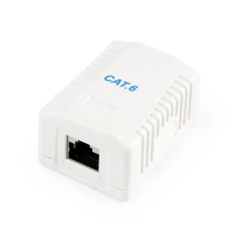 PRIZA RJ-45 aplicabila cu 1 iesire GEMBIRD pt. cablu FTP, Cat6, Krone (LSA) | RJ-45 (M), ecranat, plastic, 1 buc, &quot;NCAC-1F6-01&quot;