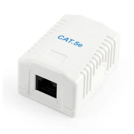 PRIZA RJ-45 aplicabila cu 1 iesire GEMBIRD pt. cablu UTP, Cat5e, Krone (LSA) | RJ-45 (M), plastic, 1 buc, &quot;NCAC-1U5E-01&quot;