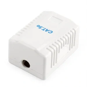 PRIZA RJ-45 cu 1 iesire, GEMBIRD pt. cablu FTP, Cat5e, conector Krone (LSA) la RJ-45 (M), ecranat, plastic, 1 buc.,  &quot;NCAC-1F5E-01&quot;