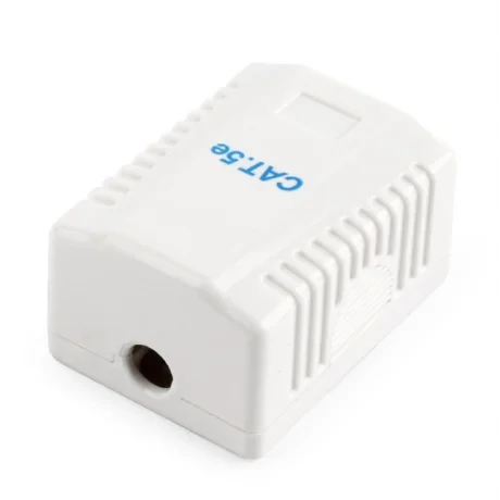 PRIZA RJ-45 cu 1 iesire, GEMBIRD pt. cablu FTP, Cat5e, conector Krone (LSA) la RJ-45 (M), ecranat, plastic, 1 buc.,  &quot;NCAC-1F5E-01&quot;
