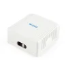 PRIZA RJ45 GEMBIRD Cat5e. pt. FTP, 2 x RJ45, include kit montare, white, &quot;NCAC-2F5E-01&quot;