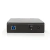 RACK extern GEMBIRD, extern pt. HDD, 3.5 inch, S-ATA, interfata PC USB 3.0, aluminiu, negru, &quot;EE3-U3S-3&quot; (include TV 0.8lei)