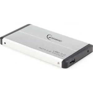 RACK extern GEMBIRD, pt HDD/SSD, 2.5 inch, S-ATA, interfata PC USB 3.0, aluminiu, argintiu, &quot;EE2-U3S-2-S&quot; (include TV 0.8lei)