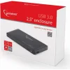RACK extern GEMBIRD, pt HDD/SSD, 2.5 inch, S-ATA, interfata PC USB 3.0, aluminiu, negru, &quot;EE2-U3S-2&quot; (include TV 0.8lei)