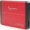 RACK extern GEMBIRD, pt HDD/SSD, 2.5 inch, S-ATA, interfata PC USB 3.0, aluminiu, rosu, &quot;EE2-U3S-2-R&quot; (include TV 0.8lei)