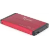 RACK extern GEMBIRD, pt HDD/SSD, 2.5 inch, S-ATA, interfata PC USB 3.0, aluminiu, rosu, &quot;EE2-U3S-2-R&quot; (include TV 0.8lei)