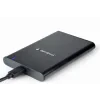 RACK extern GEMBIRD, pt HDD/SSD, 2.5 inch, S-ATA, interfata PC USB 3.1, aluminiu, negru, &quot;EE2-U3S-6&quot; (include TV 0.8lei)