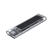 RACK extern GEMBIRD, pt. SSD, M.2, M.2, interfata PC USB-C 3.1, super speed, transparent, &quot;EE2280-U3C-02&quot; (include TV 0.75 lei)