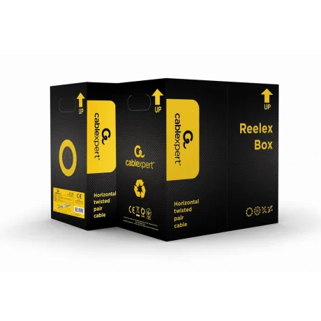 ROLA CABLU  UTP GEMBIRD, Cat5e, 100m, Cupru-Aluminiu, Solid, AWG24, "UPC-5004E-SOL/100"