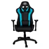 SCAUN GAMING COOLER MASTER Caliber R1, black &amp; blue, material premium, imitatie piele, respirabil, spate &amp; brate ajustabile, greutate max. 150kg, dimensiuni 72*52*128~136 &quot;CMI-GCR1-2019B&quot;