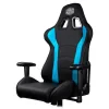 SCAUN GAMING COOLER MASTER Caliber R1, black &amp; blue, material premium, imitatie piele, respirabil, spate &amp; brate ajustabile, greutate max. 150kg, dimensiuni 72*52*128~136 &quot;CMI-GCR1-2019B&quot;