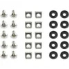 SET montare GEMBIRD pentru rack 19", 50 seturi, contine: 50 x M6 suruburi, 50 x M6 piulite, 50 x M6 saibe "19A-FSET-02"