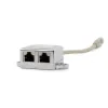 SPLITTER RJ-45 GEMBIRD pt. cablu FTP, Cat5, RJ-45 (T) | RJ-45 (M) x 2, ecranat, metal, 1 buc, &quot;NCA-SP-02&quot;