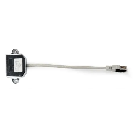 SPLITTER RJ-45 GEMBIRD pt. cablu FTP, Cat5, RJ-45 (T) | RJ-45 (M) x 2, ecranat, metal, 1 buc, &quot;NCA-SP-02&quot;