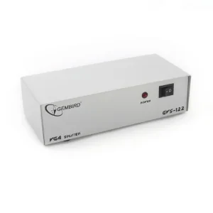 SPLITTER video GEMBIRD, split 2 monitoare la 1 PC, conector 1: VGA (M); conector 2: VGA (M) x 2, &quot;GVS122&quot; (include TV 0.8lei)