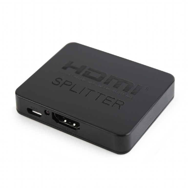 SPLITTER video GEMBIRD, split HDMI la 2 monitoare, conector 1: HDMI (M); conector 2: HDMI (M) x 2, "DSP-2PH4-03" (include TV 0.8lei) thumb