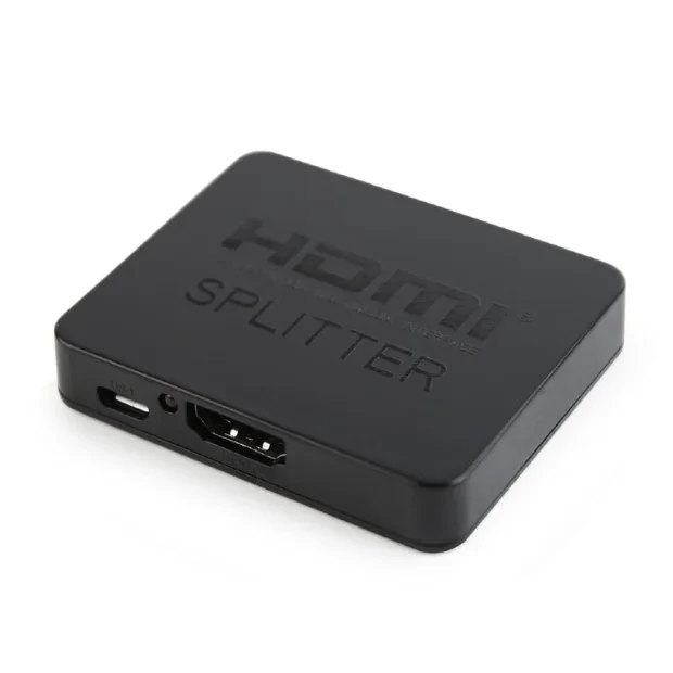SPLITTER video GEMBIRD, split HDMI la 2 monitoare, conector 1: HDMI (M); conector 2: HDMI (M) x 2, &quot;DSP-2PH4-03&quot; (include TV 0.8lei)