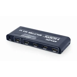 SPLITTER video GEMBIRD, split HDMI la 4 monitoare, conector 1: HDMI (M); conector 2: HDMI (M) x 4, &quot;DSP-4PH4-02&quot; (include TV 0.8lei)