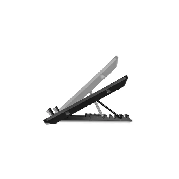 STAND DEEPCOOL notebook 15.6&quot; U PAL, sita metal, 2 x fan 14cm, USB 3.0, 6 unghiuri de ajustare, design anti-alunecare, black, (include TV 1.5lei), &quot;DP-N214A5-UPAL&quot;