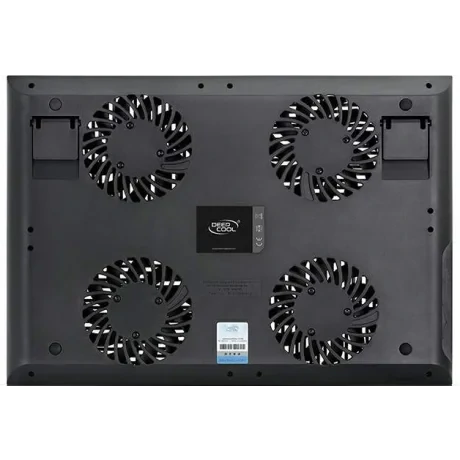 STAND DEEPCOOL notebook 17" MULTI CORE X8, sita aluminiu, 4 x fan 10cm, 2 x port USB, control fan cu 4 setari, design futurist, black, (include TV 1.5 lei), "DP-N422-X8BK"