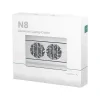STAND DEEPCOOL notebook 17&quot;, sita aluminiu, 2 x fan 14cm, 4 x port USB, silver,  &quot;N8&quot; &quot;DP-N24N-N8SR&quot; (include TV 0.8lei)