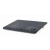 STAND GEMBIRD notebook 15.6", sita metal, fan 2x15cm, LED light, black, ''NBS-2F15-05"