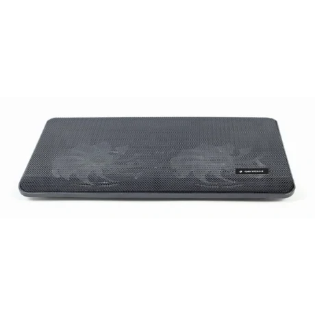 STAND GEMBIRD notebook 15.6", sita metal, fan 2x15cm, LED light, black, ''NBS-2F15-05"