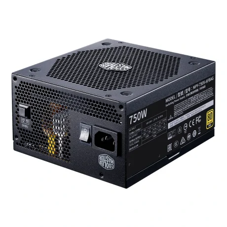 SURSA COOLER MASTER  750W (real), V750 Gold V2, silent FDB fan 135mm, 80 Plus Gold, 4x PCI-E (6+2), 12x S-ATA, modulara "MPY-750V-AFBAG-EU",  (include TV 1.75lei)
