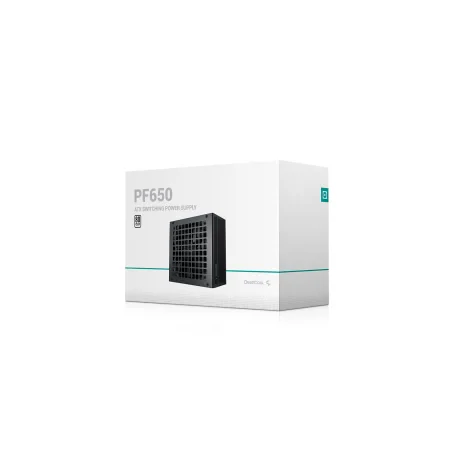 SURSA DeepCool 650W, "PF650", 80 Plus White, fan 120 mm x 1, ATX 12V V2.4, non-modulara, PCI-E (6+2)Pin x 2, 6 x S-ATA, "R-PF650D-HA0B-EU", (include TV 1.75lei)