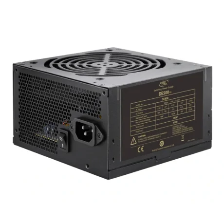 SURSA DEEPCOOL DE500 V2, 350W(real), fan 120mm, PWM Circuit Shield, protectii OVP/UVP/SCP/OPP, 1x PCI-E (6+2), 4x S-ATA, (include TV 1.75lei), "DP-DE500US-PH"