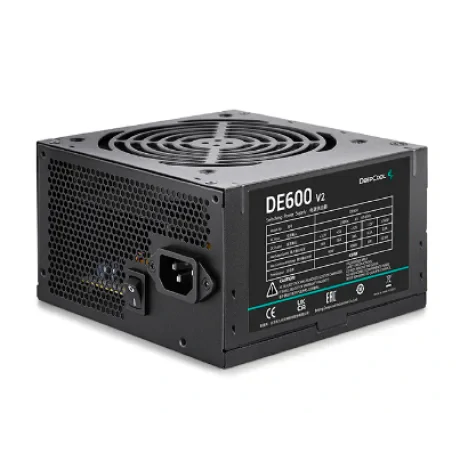 SURSA DEEPCOOL DE600 V2, 450W(real), fan 120mm, PWM CircuitShield, protectii OVP/UVP/SCP/OPP, 1x PCI-E (6+2), 4x S-ATA, (include TV 1.75lei), &quot;DP-DE600US-PH&quot;