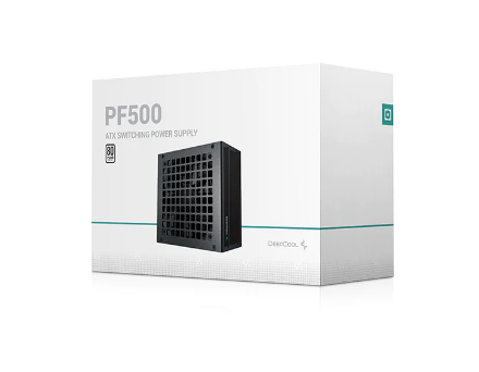 SURSA DEEPCOOL PF500, 500W(real), 120mm silent fan, 80 PLUS White, 2x PCI-E (6+2), 6x S-ATA, (include TV 1.75lei), "R-PF500D-HA0B-EU" thumb