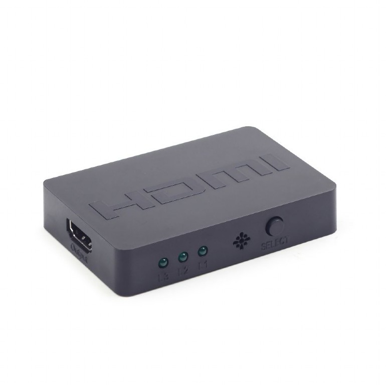 SWITCH video GEMBIRD, switch 3 device la 1 Monitor, conector 1: HDMI (M) x 3; conector 2: HDMI (M), "DSW-HDMI-34" (include TV 0.8lei) thumb