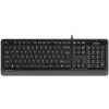 TASTATURA A4TECH, "Fstyler USB", cu fir, 104 taste format standard, USB, negru &amp;amp; gri, "FK10 Grey" (include TV 0.8lei)